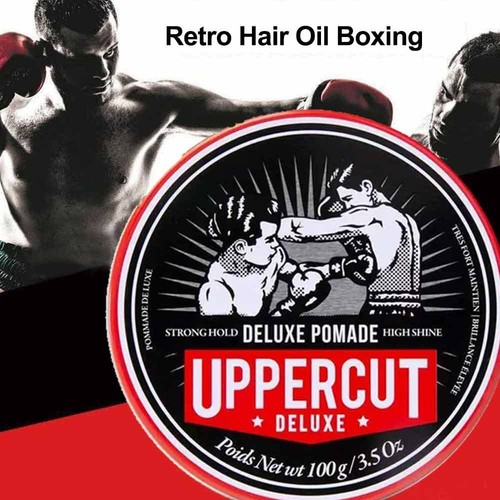 Classic Matte Pomade Uppercut Deluxe Hair Hold Modern Styles Firm Natural 100g - Picture 4 of 9