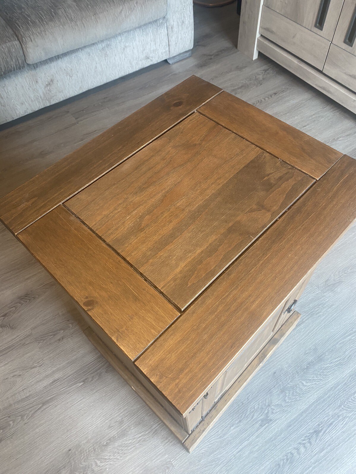 Wooden Bedside table eBay