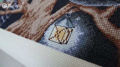 Merejka Counted Cross-Stitch Kit The Old Melody K-112 - Picture 5 of 6