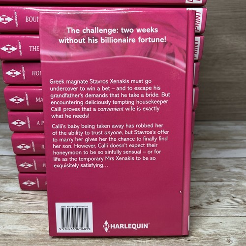 Lot of 10 Harlequin LARGE PRINT Romance Hardback Books ~ Mills & Boon - Picture 4 of 24