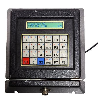 Computerwise TT5C-2BVI Keypad Transterm Ver 5 USED.
