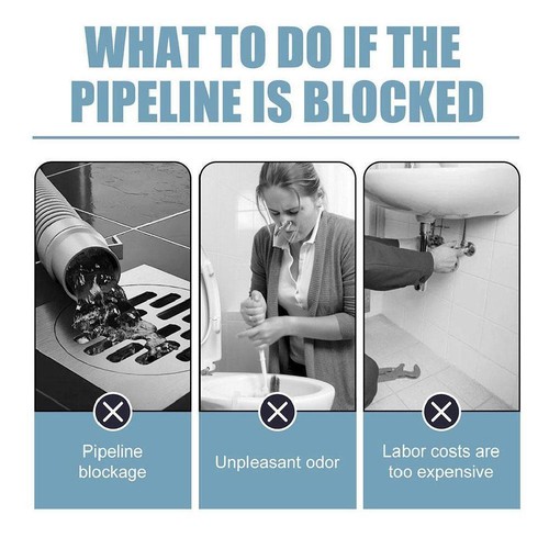 Potente agente de dragado de tuberías Liapu, inodoro de dragado de tuberías para cocina C6T1 - Imagen 12 de 16