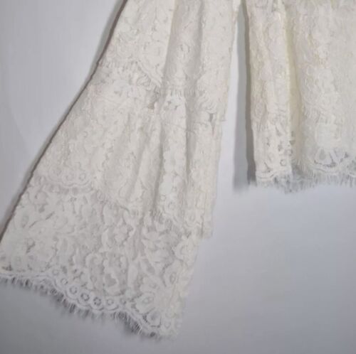 New Robert Rodriguez Lace Top Size Small Cottagecore Fairy Prairie Lolita Boho - Picture 5 of 11