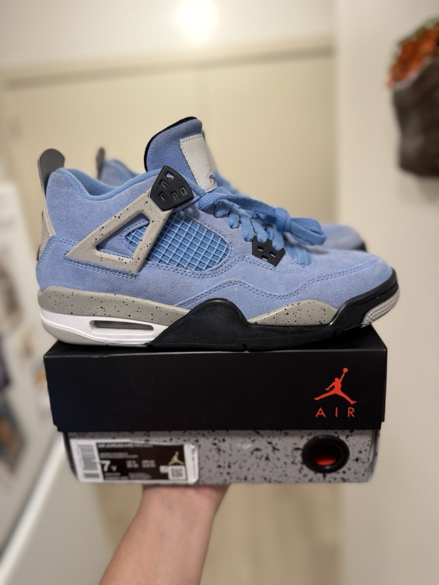 靴 Nike Air Jordan 4 University Blue Jordan 4 Retro University Blue Men's - CT8527-400 - US