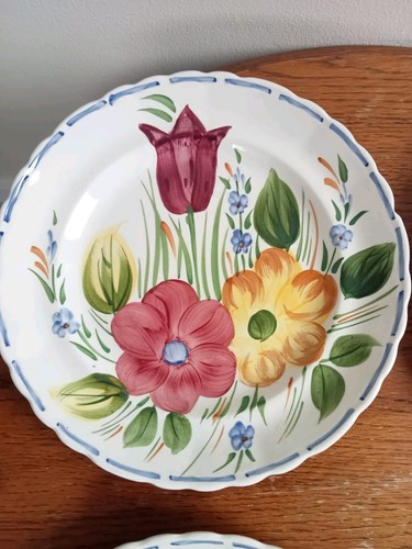 4 X Breakfast / Salad Plates 9" (23 cm) -Solian Ware Soho Pottery 540 - Picture 5 of 7