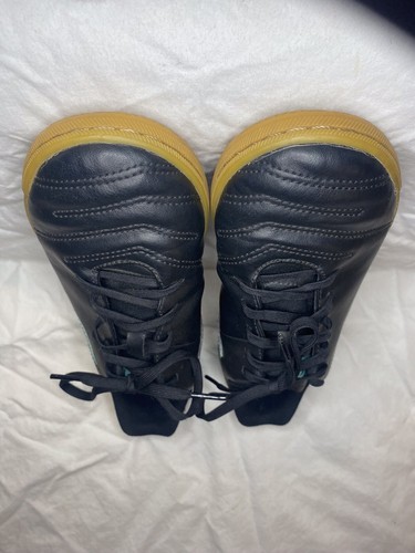 Nike Indoor Soccer Shoes Tiempo X Rio III 819196-004 Sz Y5.5 Black Turquoise - Picture 5 of 10