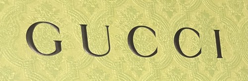Authentic GUCCI X-Large Shopping Bag Green Brocade Design 22.5"L x 16.75"H x 8”W - Picture 4 of 4