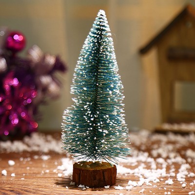 Mini Artificial Tabletop Christmas Tree Decor Festival Miniature
