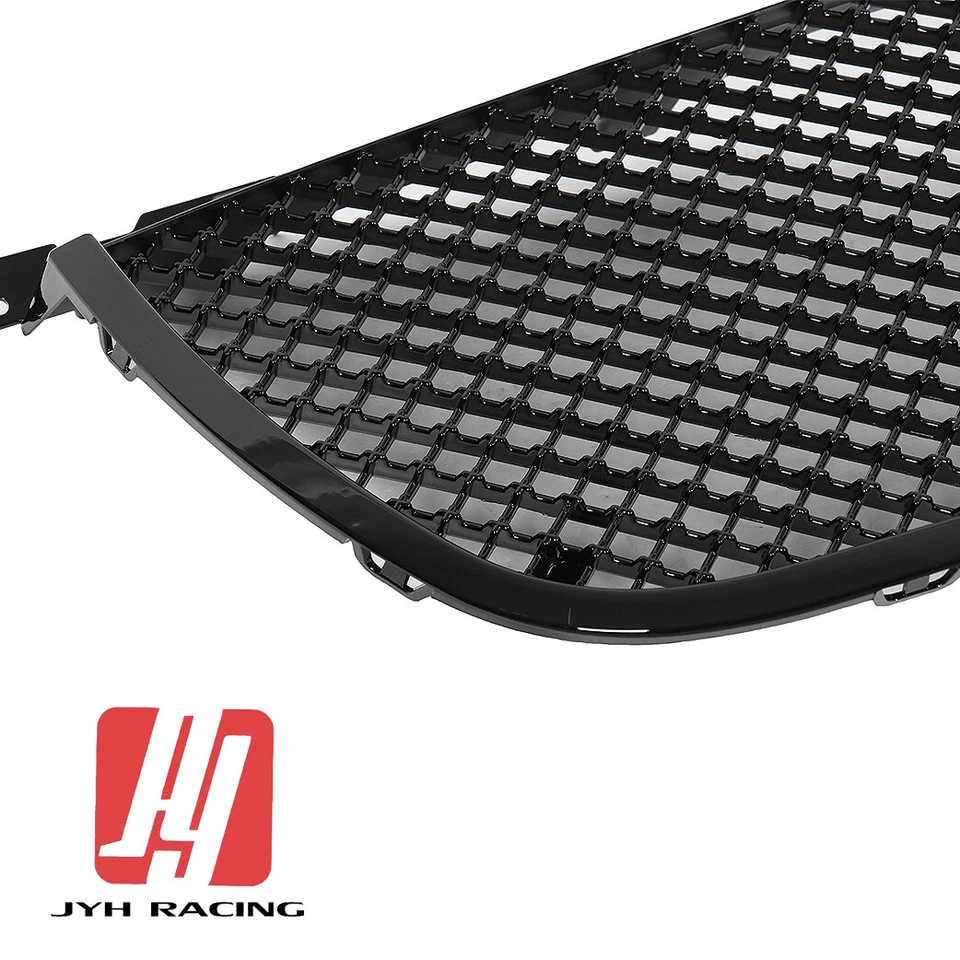 For 2007-2014 GMC Yukon/XL 1500 2500 Denali Front Grille and Hood Molding Black Foto 3 de 4