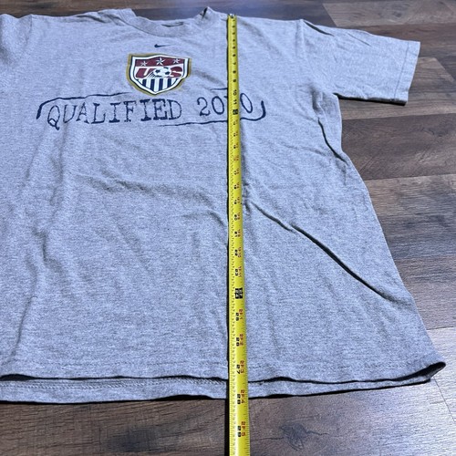 Nike USA Soccer T Shirt Mens Small Gray American Futbol World Cup 2010 - Picture 7 of 7