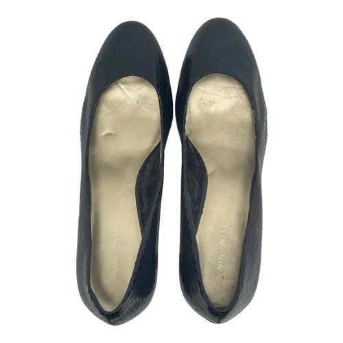 NINE WEST Womens 10.5 Leather Snakeprint Stiletto Pumps WORN Shoes WELL LOVED - Picture 12 of 12