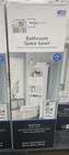 Mainstays Bathroom Space Saver with 3 Fixed Shelves - White (9409WWWM20)