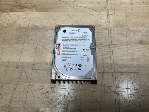 Seagate ST980210A 80GB 5400RPM IDE/ATA 2.5-inch 9.5mm 2MB Cache Hard Disk Drive - Picture 4 of 8