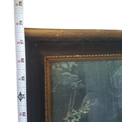 VTG Framed Print Victorian Young Girl In A Bonnet Cherry Ripe Sir John Everett - Picture 9 of 10