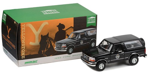 GREENLIGHT - FORD Bronco 1992 Montana Livestock Association TV series YELLOWS... - Picture 2 of 2