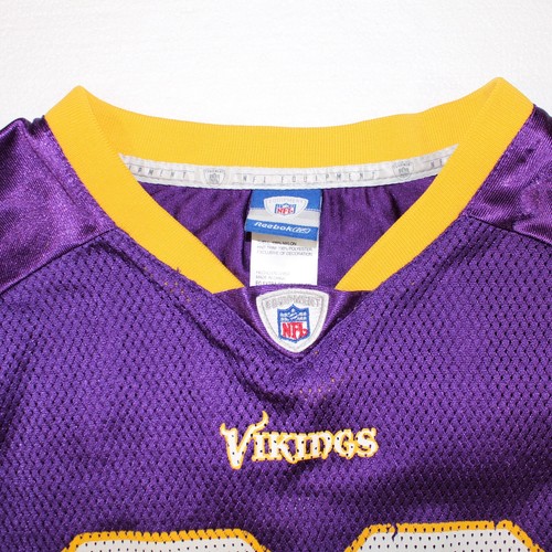 Reebok On Field Minnesota Vikings Chester Taylor White Football Jersey Youth XL - Picture 7 of 9