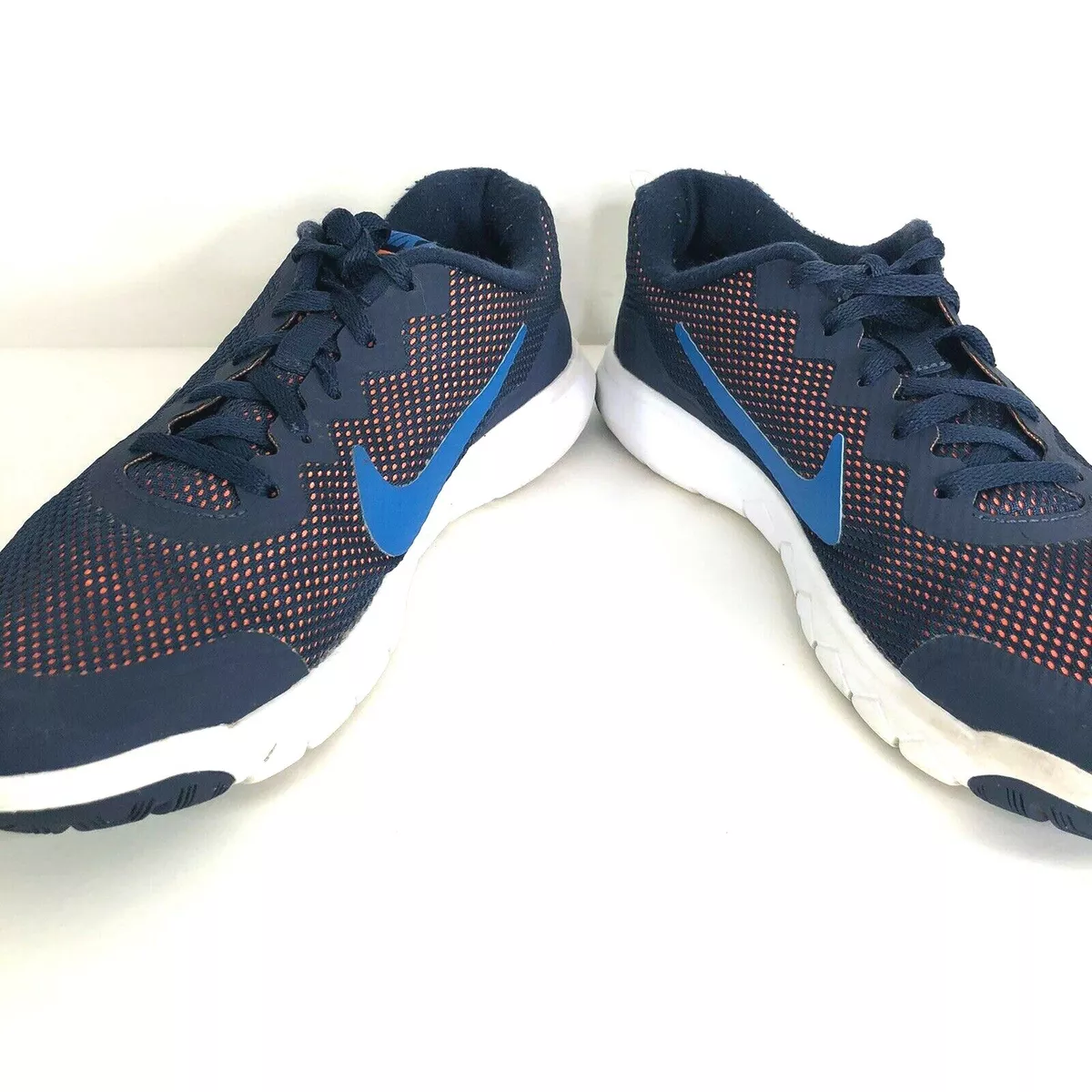 Señuelo Exención Conciso Nike Flex Experience RN 4 Youth Running Sneakers Size 7Y Blue Mesh  749807-400 | eBay