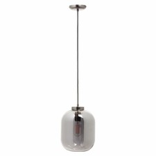 BHS Lighting Draper Pendant Ceiling Light / Smoker / Peuter