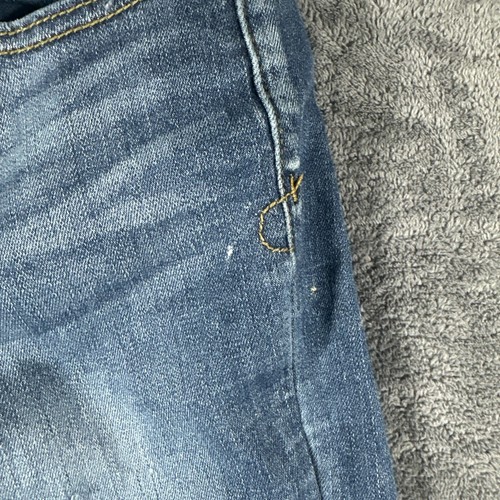 Judy Blue Relaxed Fit Jeans Sz 7 / 28x28 Distressed Knees Mid Rise Stretch 90s - Picture 13 of 20
