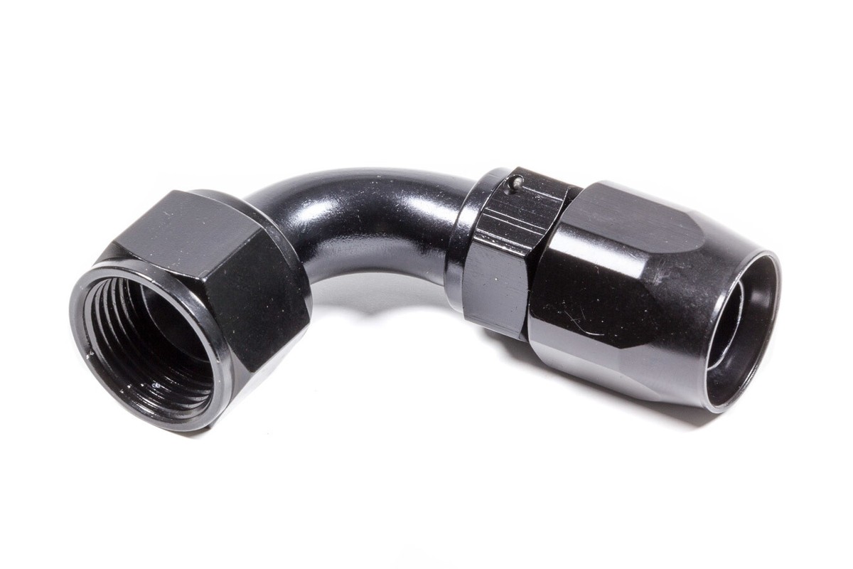 Fragola #12 x 90 Power Flow Hose End Black 109012-BL Fragola #12 x 90 Power Flow Hose End Black 109012-BL