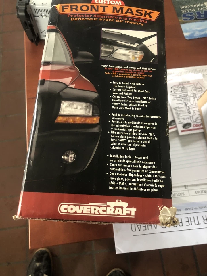 Covercraft Front bra Cover 1997-00 Fits PONTIAC GRAND PRIX SE COUPE SEDAN LEBRA - Image 3 of 4