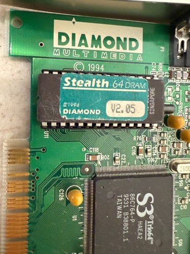 Diamond Multimedia S3 Vision 86C764 PCI Video Card FTUPCI7642M - Picture 2 of 8