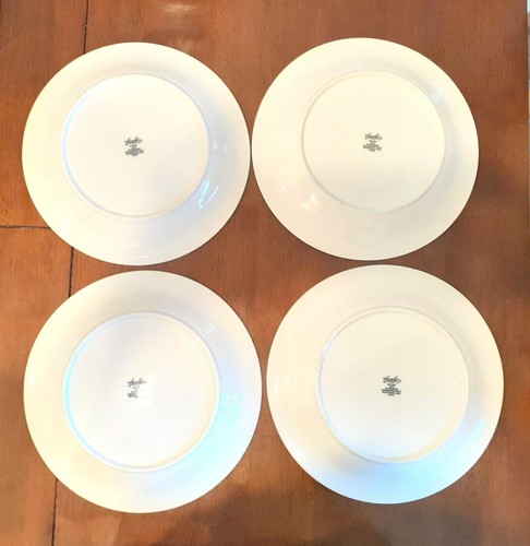 Saturn 5810 DINNER PLATES by AMERICAN ATELIER AT HOME – 4 PLATES - 10.5”, WHITE - Picture 7 of 9