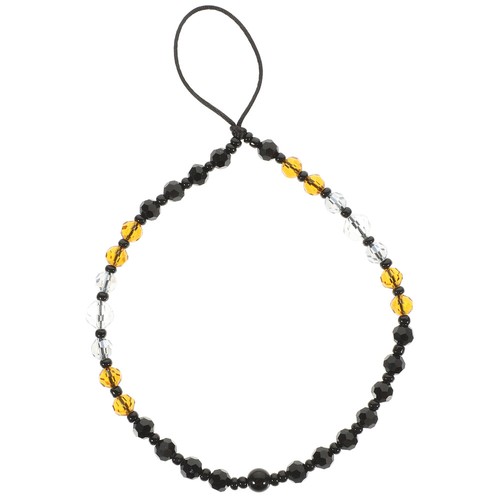 Crystal Beads Phone Strap Mobile Phone Lanyard Camera Wrist Lanyard Phone Wrist - 第 4/12 張圖片