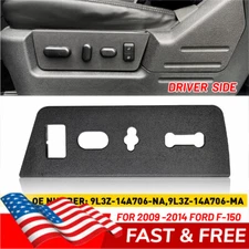 For 2009-2014 Ford F-150 Front Driver Seat Switch Housing Trim Bezel Panel