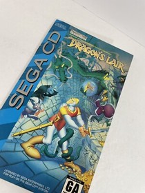 Dragon's Lair Sega CD Instruction Manual Only [Dragons Dragon]