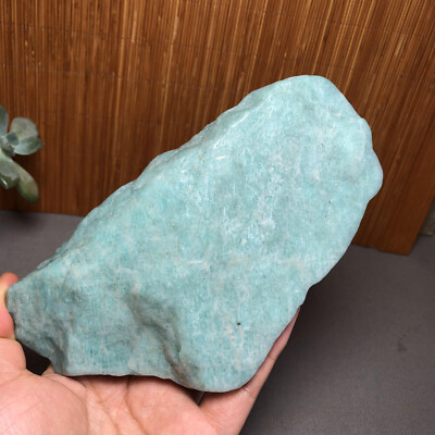 150mm Natural Amazon Crystal gemstone rough original Mineral Specimen 417g A1777