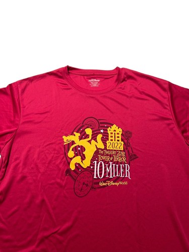 RunDisney 10 Miler Twilight Zone Tower of Terror Race T-shirt Adult Unisex XL - Picture 2 of 4