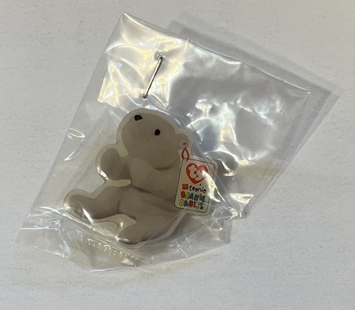 Chilly The Polar Bear ~ McDonald's Ty Teenie Beanie Babies Crew Pin~2000 Vintage - Picture 3 of 3