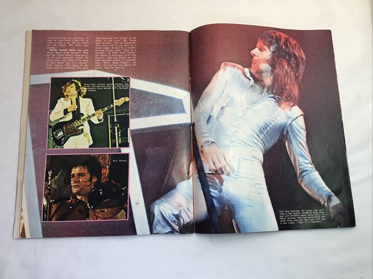 Circus Magazine January 1974 Alice Cooper The Rolling Stones ELP