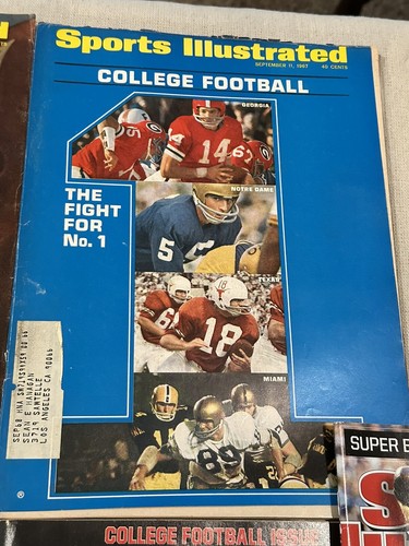 Sport illustriertes Magazin Set 10 Vintage Ausgaben 1960er, 80er, 90er SI Fußball - Bild 6 von 12