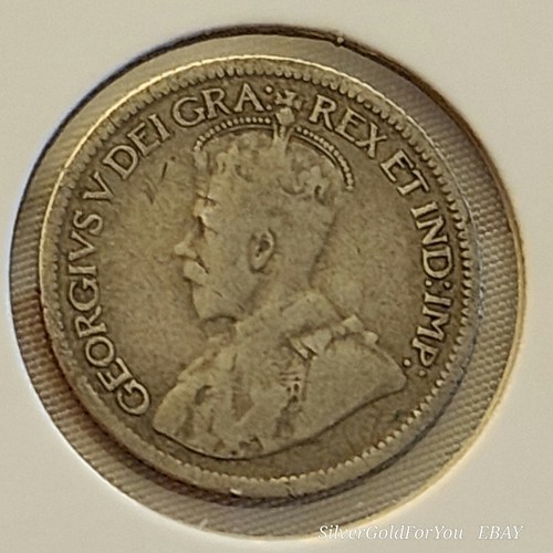 Silbermünze 10 Cent Kanada 1917-1921 KEINE DATUMSSICHERUNG - Bild 2 von 4