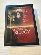 STIEG LARSSONS DRAGON TATTOO TRILOGY 3 DVD'S PLUS BONUS DISC IN LENTICULAR COVER