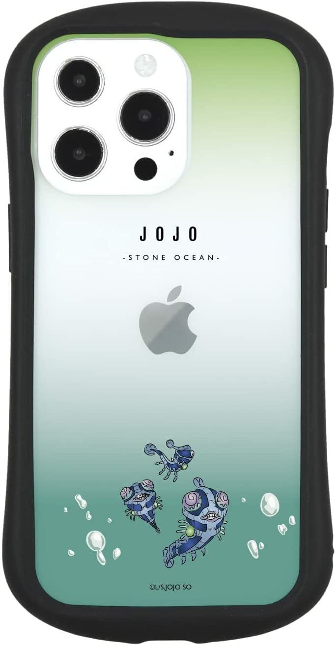 Gourmandise iPhone 13 Pro Case 6.1 Hybrid Clear JOJO Stone Ocean F.F. JJK-64C