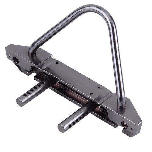 Aluminium Alloy RC Car Front Bumper For Axial SCX10 Jeep Wrangler 1/10 MN HR - Picture 5 of 8