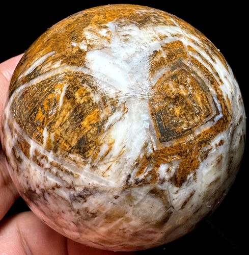 306g WOW! NATURAL RARE PIETERSITE CRYSTAL Pietersite SPHERE BALL HEALING r750