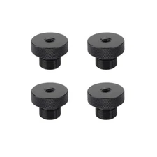 4Pcs CAMVATE Aluminum 1/4"-20 Female to 5/8"-27 Male Screws Mount fr Mic Holder