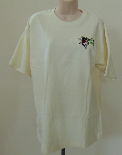 Vintage Warner Brothers Looney Tunes Marvin the Martian T-Shirt M Embroidered - Picture 1 of 5