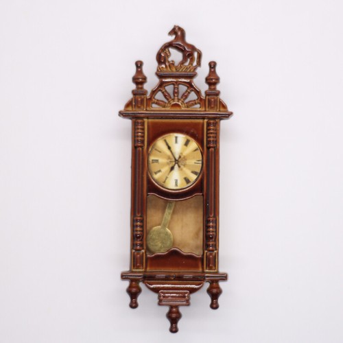 Maßstab 1:12 Puppenhaus Miniatur Vintage Wanduhr Anhänger Zuhause Zubehör Deko - Bild 10 von 11