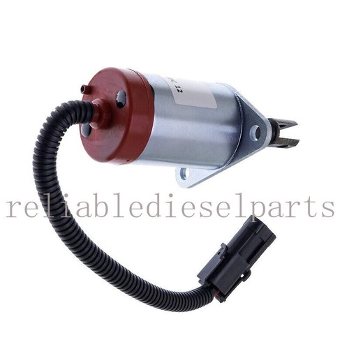 12V Stop Solenoid Valve RE526570 RE526520 For John Deere CT322 313 315 5325 - Picture 2 of 5