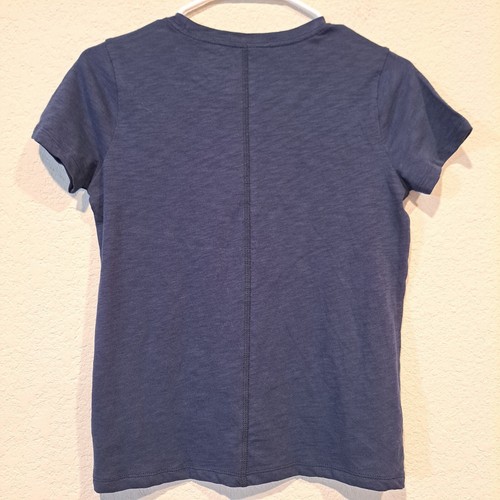 J. Crew Crewcuts Girls' Girlfriend Crewneck Tee Navy Blue T-shirt L (10-12) NWT - Picture 3 of 8