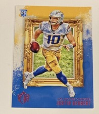 2020 Chronicles Gridiron Kings Justin Herbert Pink Rookie RC #GK-3 Chargers