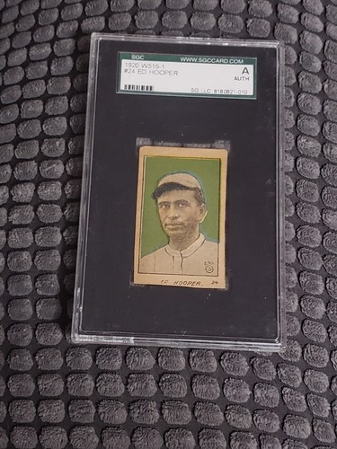 1920 w-516-1 ed "harry" hooper. sgc authentic. original.