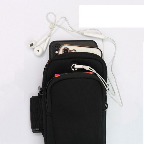 Mesh Arm Bags With Headset Hole Sports Armband Phone Case Running Accessories - Zdjęcie 7 z 13