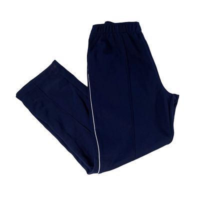 新品 deps TAG LOGO SWEAT PANTS WHITE×NAVY Unisex Sweatpants (Final Sale) – NATCA Store