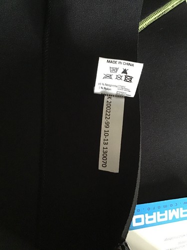 CAMARO Waterkid WETSUIT Youth NEOPRENE Sleeveless BLACK Size Large NWT ND - Picture 10 of 10